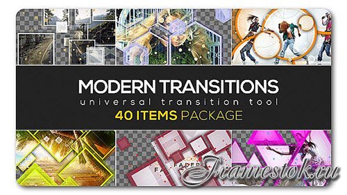 Modern Transition Pack | 40 items - Project for After Effects (Videohive)