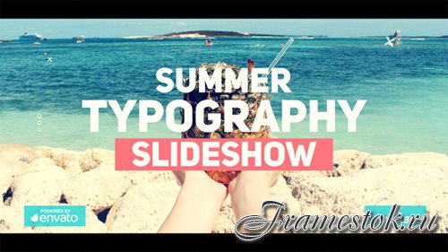 Summer Typography Slideshow - Project for After Effects (Videohive)