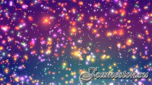 Colorul Sprakling Incoming Stars Background