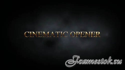 After Effects template - Cinematic Opener