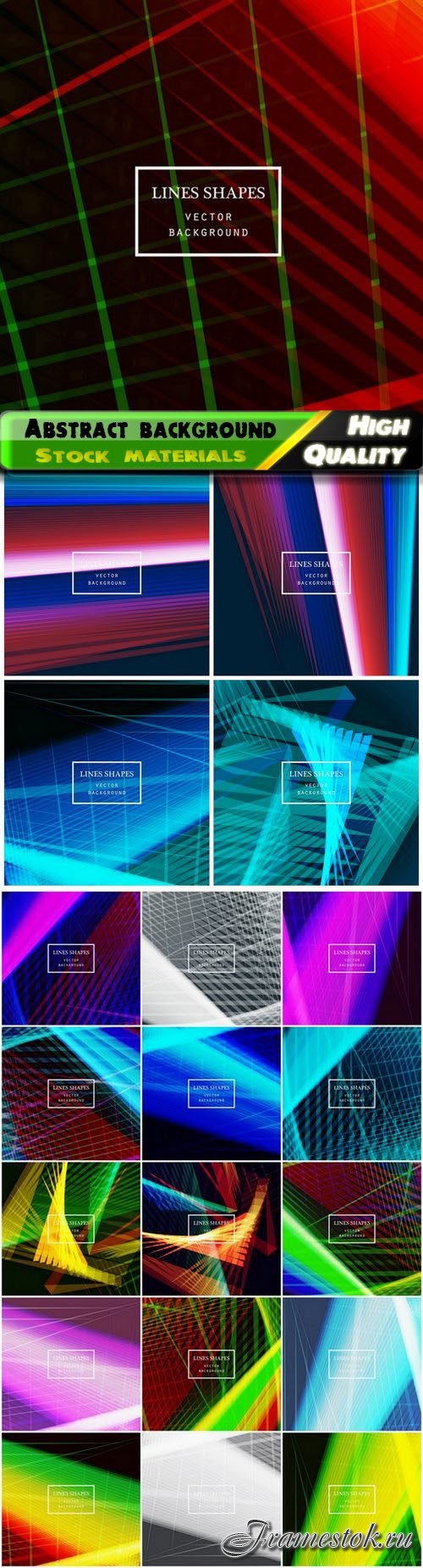 Modern technology striped abstract background vector 2 20 Eps