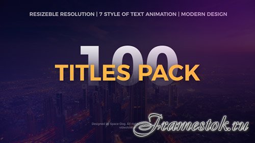 The Titles Pack - Project for After Effects (Videohive)