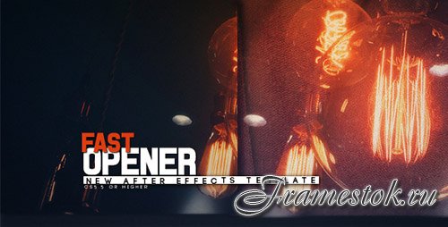 Fast Opener 20162509 - Project for After Effects (Videohive)