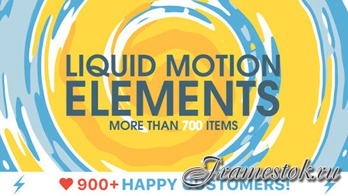 Liquid Motion Elements - Project for After Effects (With 12 June 17 Update) (Videohive)