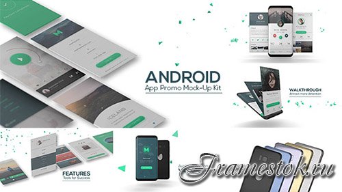 Android App Promo Mock-Up Kit - Project for After Effects (Videohive)