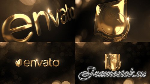 Elegant Gold Logo Reveal - Project for After Effects (Videohive)