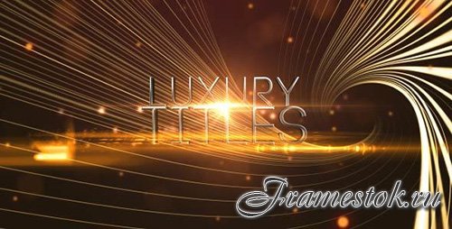 Elegant Luxury Titles - Project for After Effects (Videohive)