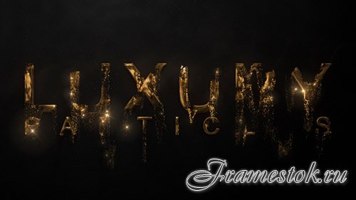 Luxury Particle Logo - Project for After Effects (Videohive)