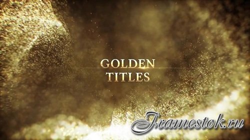 Golden Titles 65855 - After Effects Templates