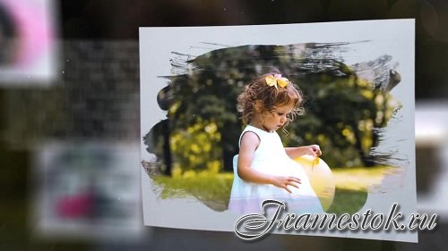 Paper Brush Photo Slideshow 114103 - After Effects Templates
