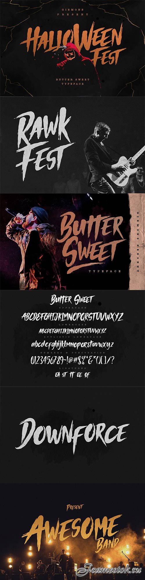 CM - Butter Sweet Typeface 3000147