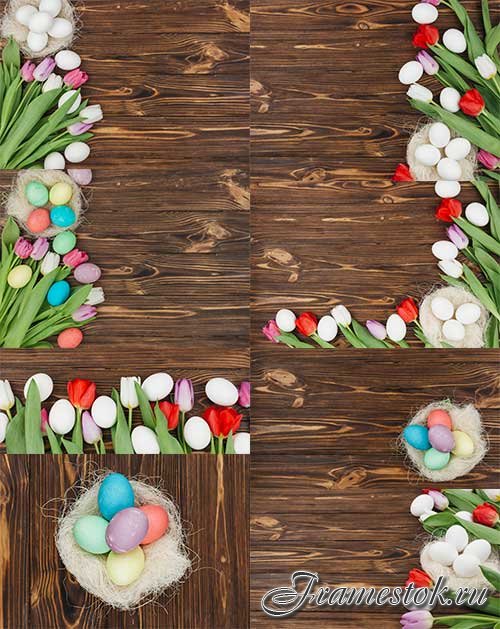      -  / Easter Backgrounds - Raster clipart