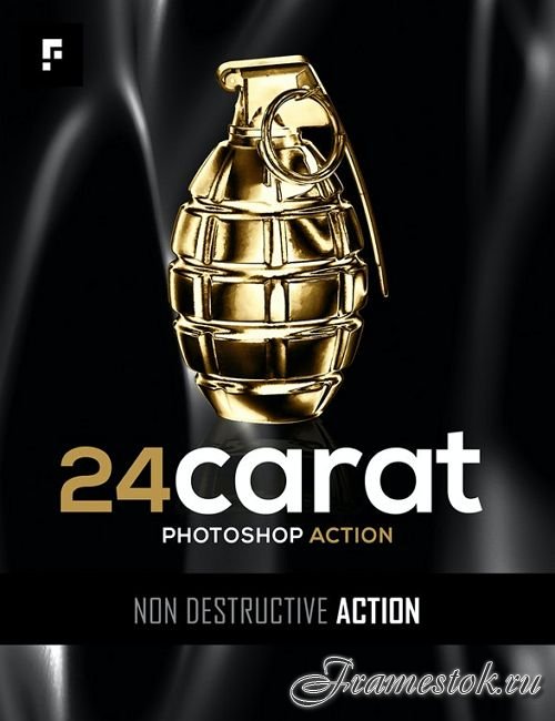24 Carat Photoshop Action
