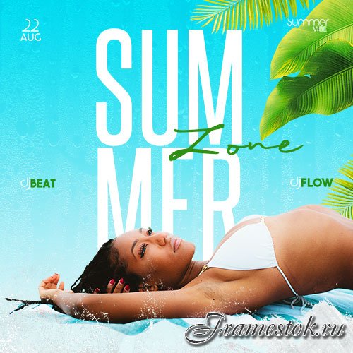 Summer Zone - Premium flyer psd template