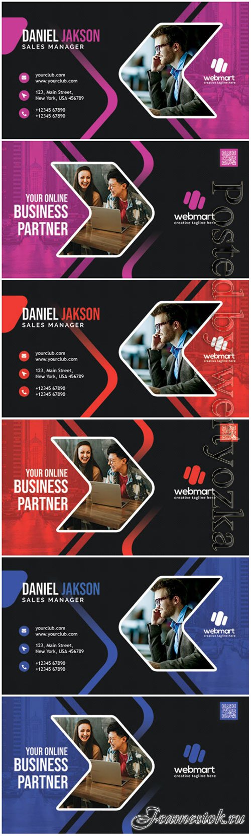 Creative Designer Business Card PSD