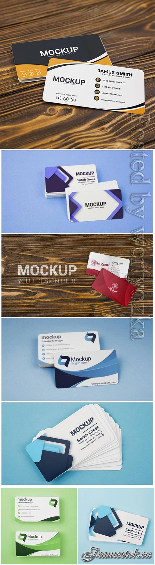Business cards mock-up