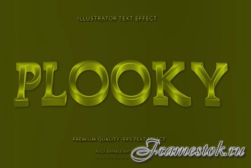 Wavey Plooky Text Style With Rio Grande Accent