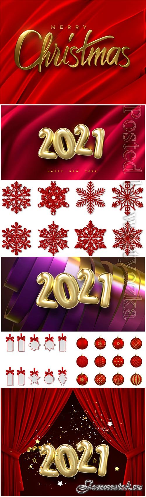 Happy new 2021 year numbers vector illustration