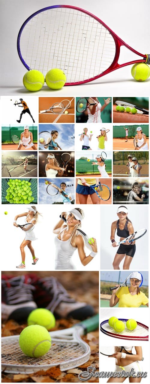 Tennis stock photo