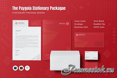 Paygola Stationary device for brand identity