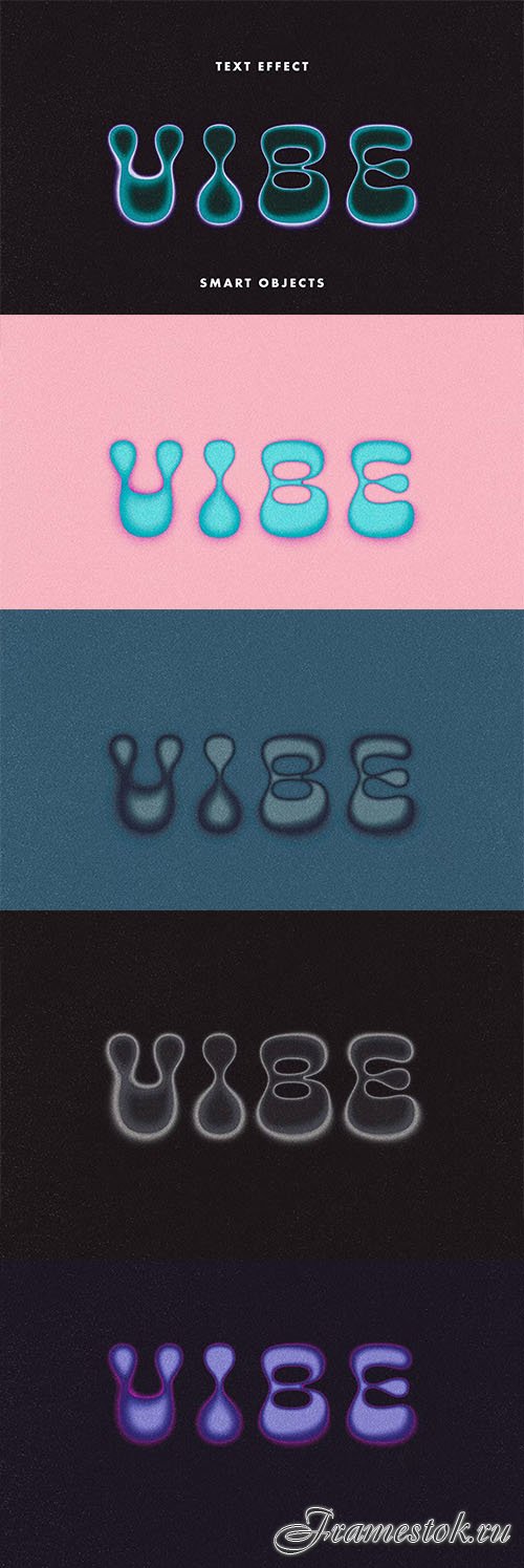 Vibe Text Effect Psd