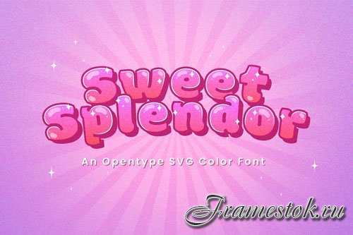 Sweet Splendor font